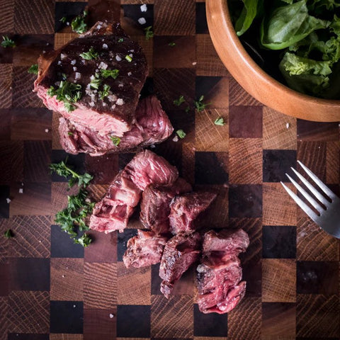 Grilled Buffalo or Elk Filet with a choice of two Salsas - Jackson Hole Buffalo Meat