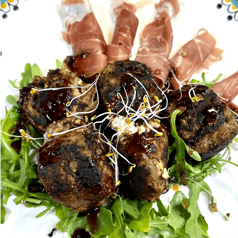 Wildberry BBQ Elk Meatballs - Jackson Hole Buffalo Meat