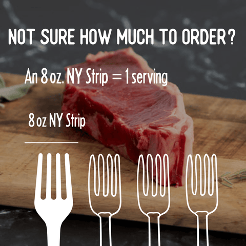 Buffalo New York Strips - Jackson Hole Buffalo Meat