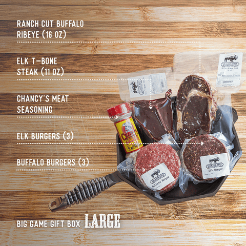 Big Game Gift Box - Jackson Hole Buffalo Meat