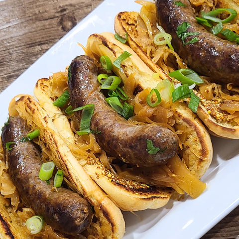 Buffalo Bratwurst - Jackson Hole Buffalo Meat