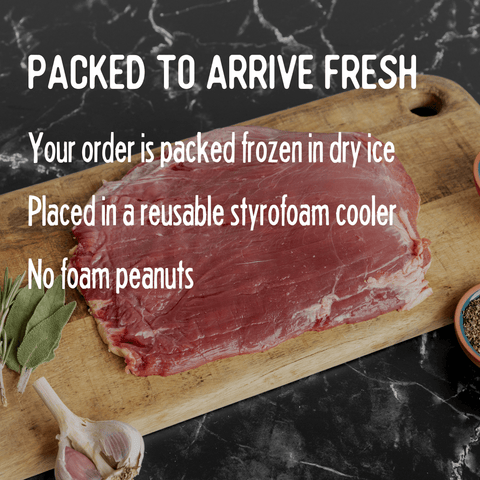 Buffalo Flank Steak - Jackson Hole Buffalo Meat