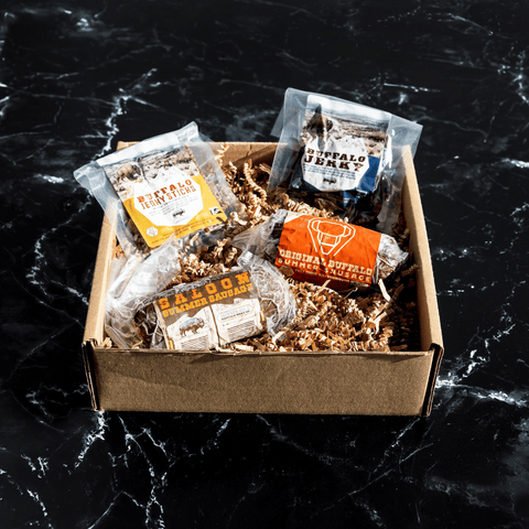 Buffalo Snack Sampler - Jackson Hole Buffalo Meat