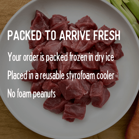 Buffalo Stew Meat - Jackson Hole Buffalo Meat