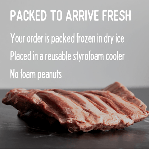 Buffalo Back Ribs - Jackson Hole Buffalo Meat