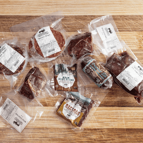 Buffalo & Elk Big Game Box - Jackson Hole Buffalo Meat