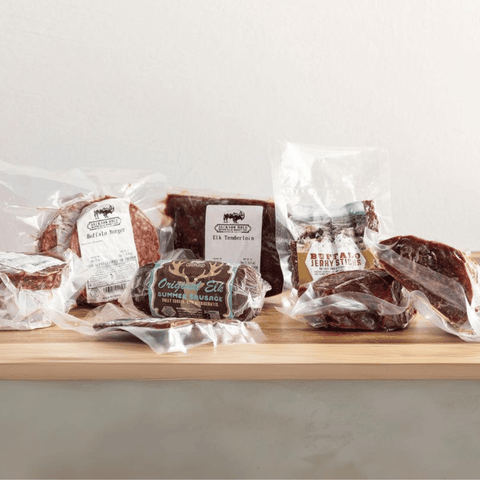 Buffalo & Elk Big Game Box - Jackson Hole Buffalo Meat