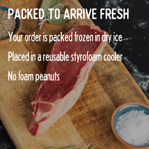 Buffalo New York Strips - Jackson Hole Buffalo Meat