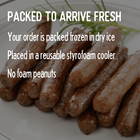 Elk Breakfast Sausage - Jackson Hole Buffalo Meat