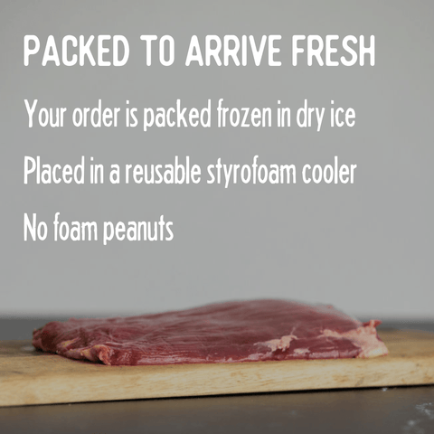 Elk Flank Steak - Jackson Hole Buffalo Meat