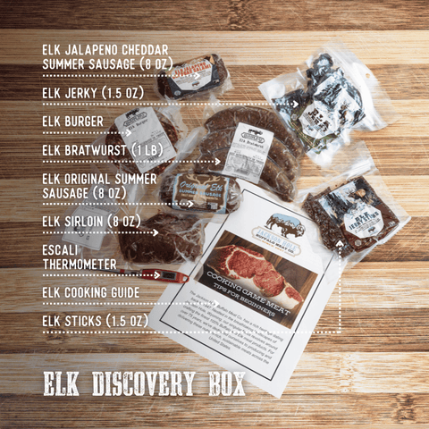Elk Discovery Box - Jackson Hole Buffalo Meat