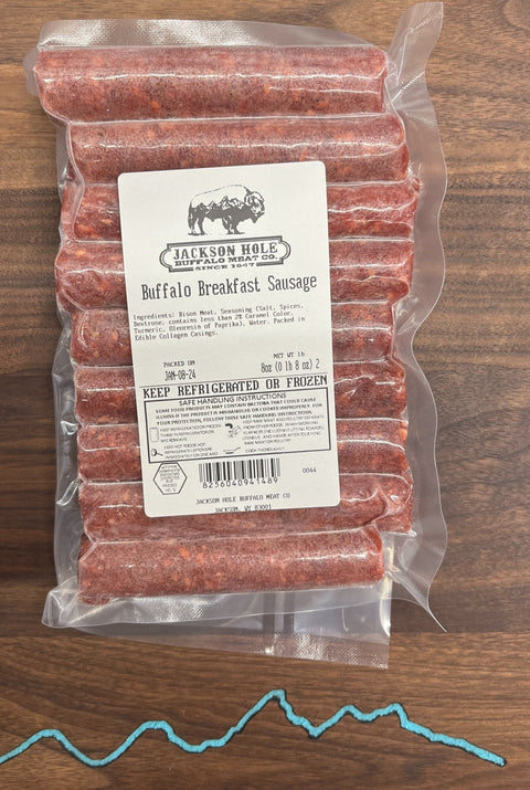 Buffalo Breakfast Sausage - Jackson Hole Buffalo Meat