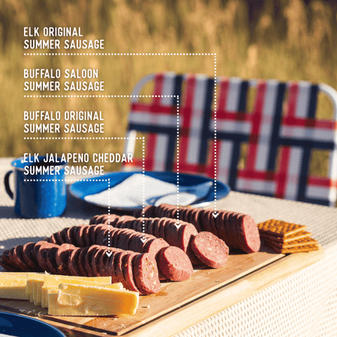 Summer Sausage Sampler - Jackson Hole Buffalo Meat