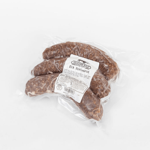 Elk Bratwurst - Jackson Hole Buffalo Meat
