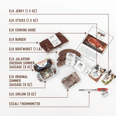 Elk Discovery Box - Jackson Hole Buffalo Meat