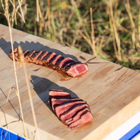 Elk New York Strip Steaks