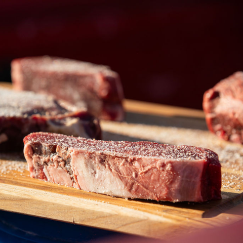 Elk New York Strip Steaks