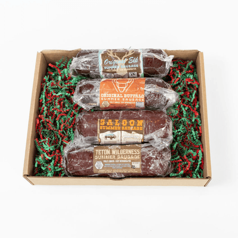 Summer Sausage Sampler - Jackson Hole Buffalo Meat