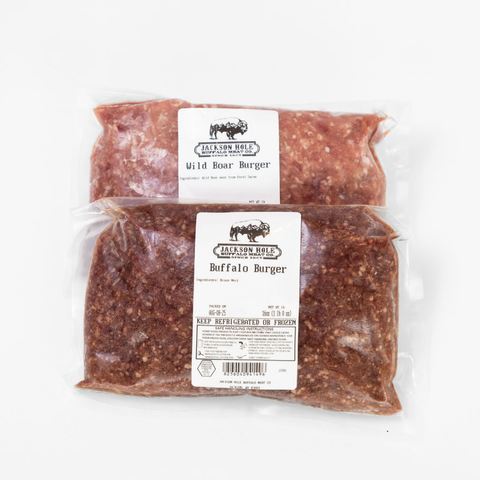 Wild Boar & Buffalo Burger Bundle