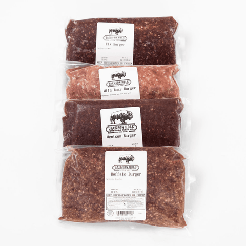 Big Game Burger Bundle - Jackson Hole Buffalo Meat