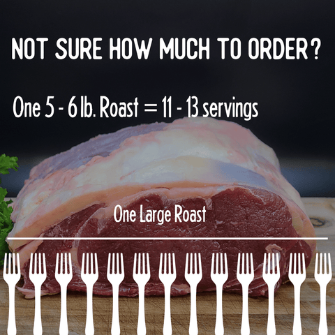 Buffalo Prime Rib Roast - Jackson Hole Buffalo Meat