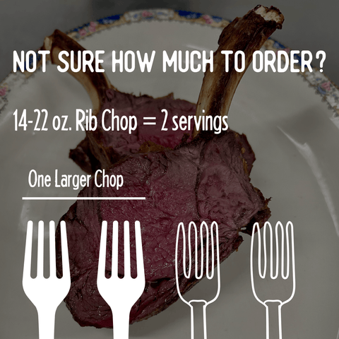 Elk Rib Chops - Jackson Hole Buffalo Meat