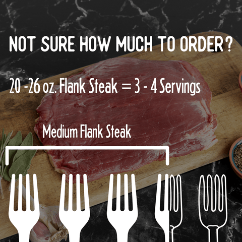 Buffalo Flank Steak - Jackson Hole Buffalo Meat