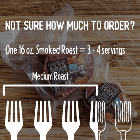 Smoked Buffalo Roast - Jackson Hole Buffalo Meat