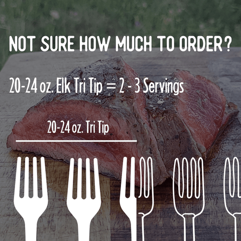 Elk Tri Tip - Jackson Hole Buffalo Meat
