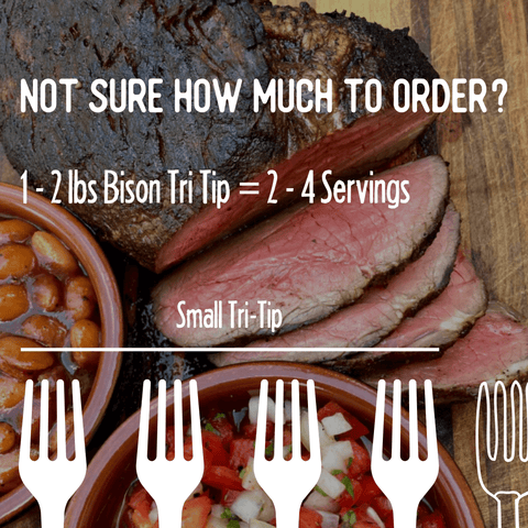 Buffalo Tri Tip - Jackson Hole Buffalo Meat