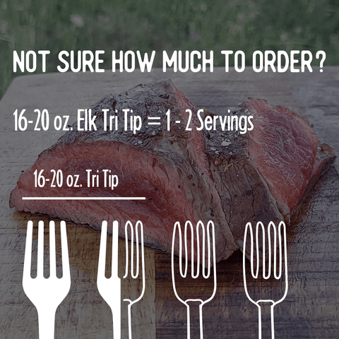 Elk Tri Tip - Jackson Hole Buffalo Meat