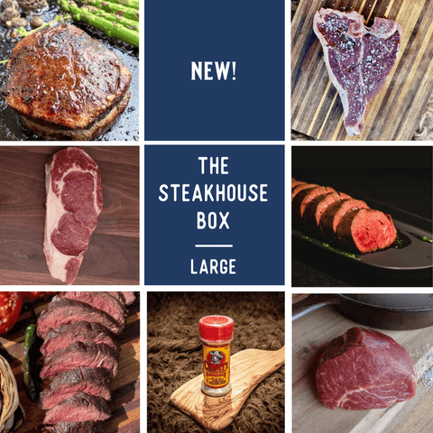 Big Game Steakhouse Box - Jackson Hole Buffalo Meat