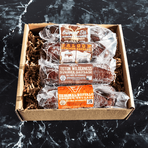 Summer Sausage Sampler - Jackson Hole Buffalo Meat