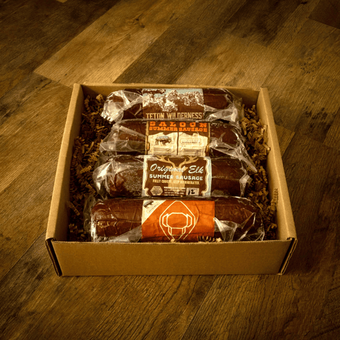 Summer Sausage Sampler - Jackson Hole Buffalo Meat