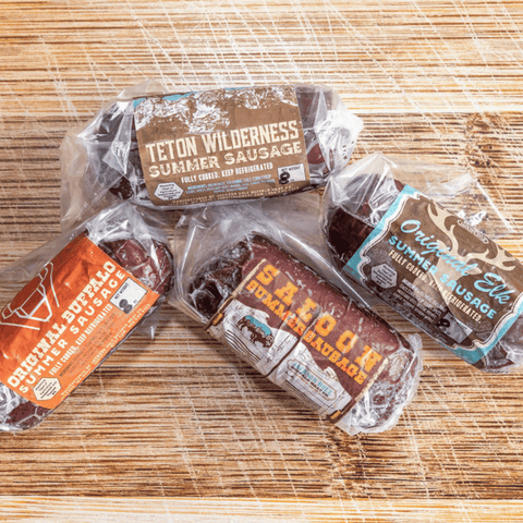 Summer Sausage Sampler - Jackson Hole Buffalo Meat