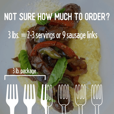 Wild Boar Italian Sausage - Jackson Hole Buffalo Meat