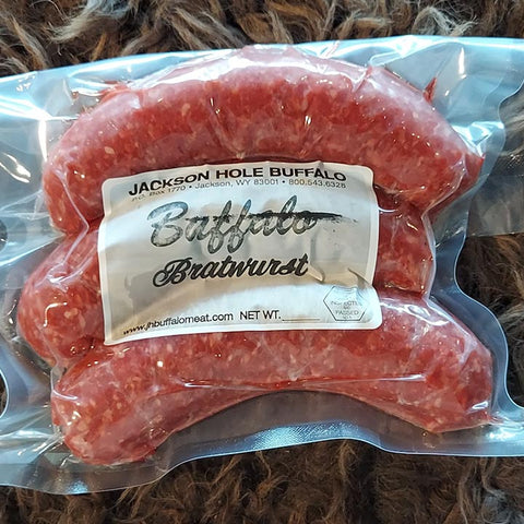Buffalo Bratwurst - Jackson Hole Buffalo Meat