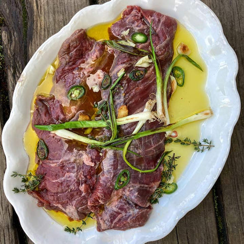 Buffalo Skirt Steak - Jackson Hole Buffalo Meat