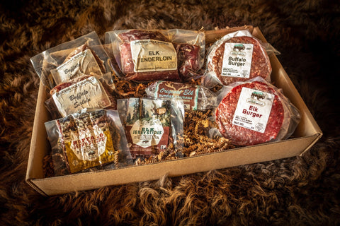 Buffalo & Elk Big Game Box - Jackson Hole Buffalo Meat