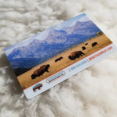 Gift Card: Email Version - Jackson Hole Buffalo Meat