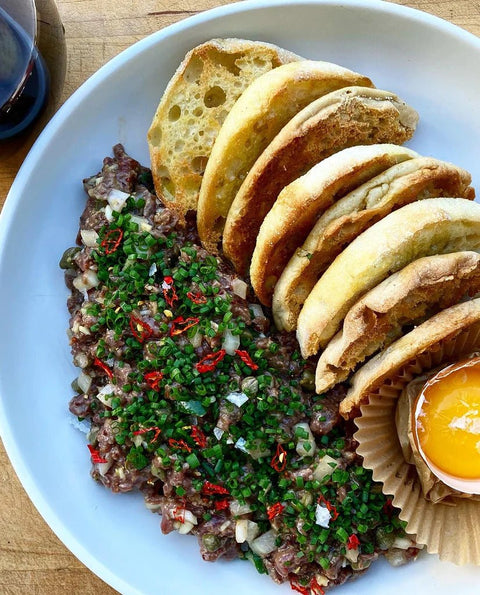 Elk Sirloin Tartare - Jackson Hole Buffalo Meat