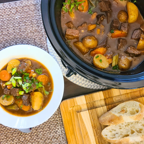 Savory Slow Cooker Bison Stew