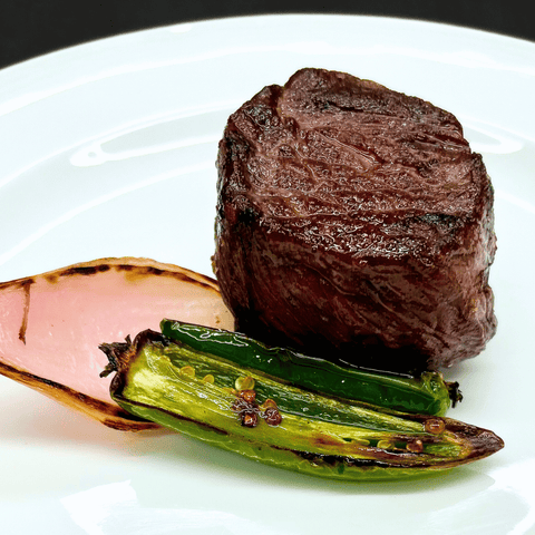 Pan Seared Bison Sirloin Steak - Jackson Hole Buffalo Meat