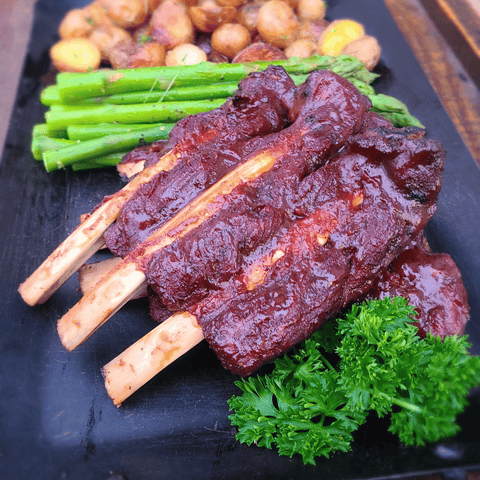 Sweet & Savory Smoked Bison Back Ribs - Jackson Hole Buffalo Meat