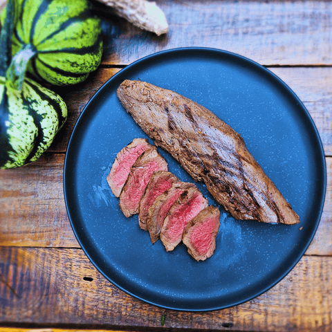 Marinated and Grilled Elk Tenderloin - Jackson Hole Buffalo Meat