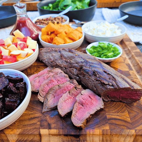 Elk Tenderloin Harvest Bowl - Jackson Hole Buffalo Meat