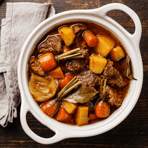 Crock Pot Buffalo Stew - Jackson Hole Buffalo Meat