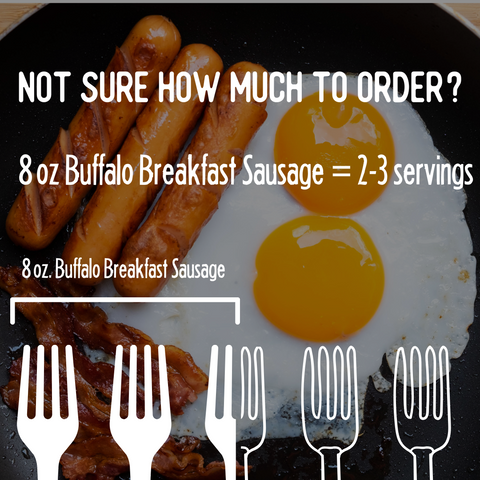 Buffalo Breakfast Sausage