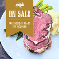 Buffalo Prime Rib Roast - Jackson Hole Buffalo Meat