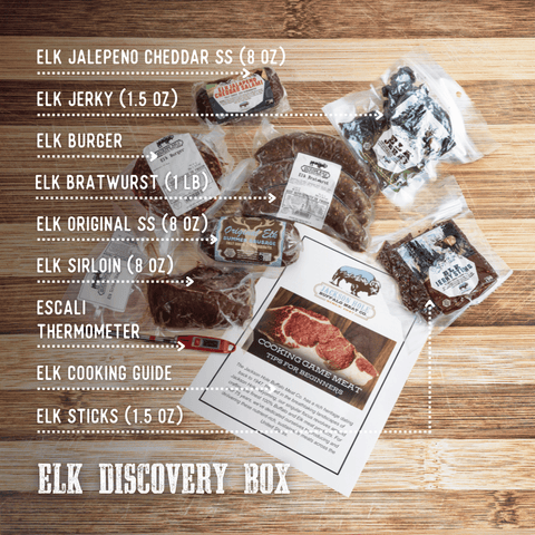 Elk Discovery Box - Jackson Hole Buffalo Meat